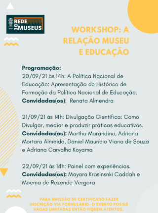 Workshop A relação Museu e Educação_1